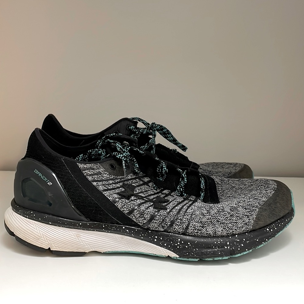 Under Armor CHARGED BANDIT 2, OVERCAST GRAY/WHITE/BLACK